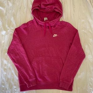 Nike Pink Hoodie with Turtleneck